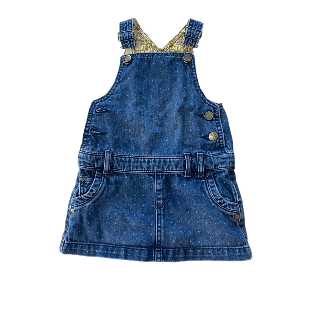 Marks and Spencer Jean tunic dress 18-24 mos.